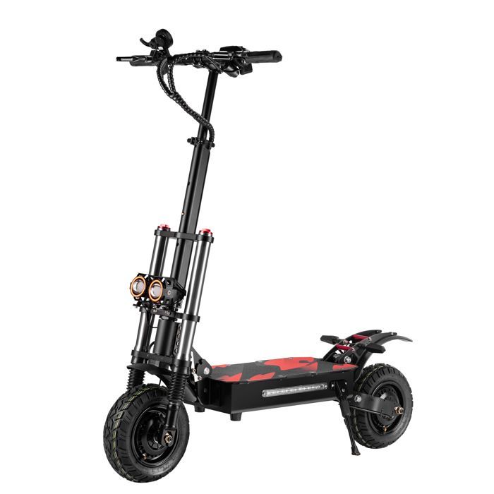 Patinete eléctrico BOYUEDA S3-11 - 2 motores de 3000 W - Batería de 60 V y 38 Ah - Neumáticos de 11