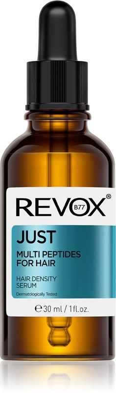 Revox B77 JUST multipeptīdu matu serums, kas stimulē jaunu matu augšanu