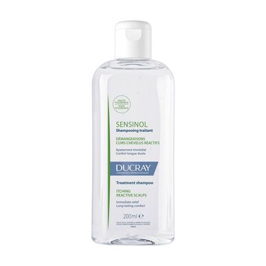 Ducray Sensinol Itching Reactive Scalps Rauhoittava Shampoo Herkälle Päänahalle 200 ml