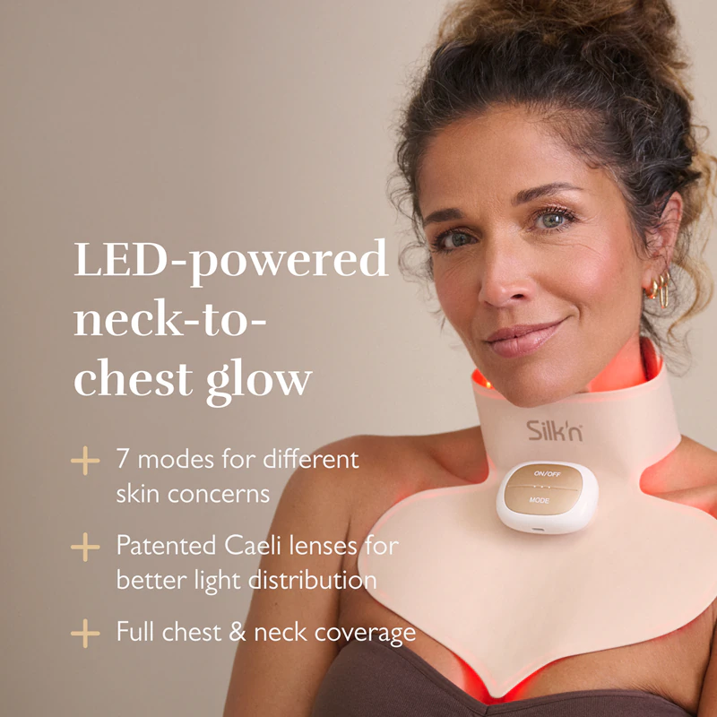 Silk'n LED Chest Mask PRO LED maska na krk a dekolt