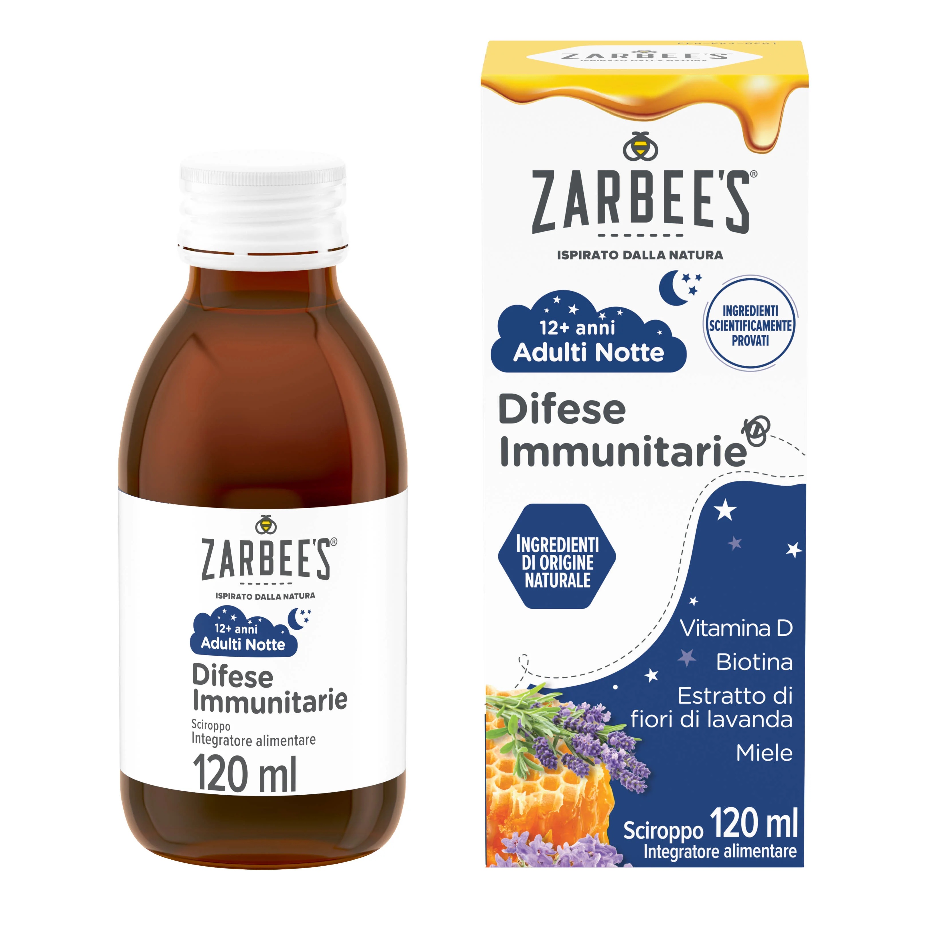 Zarbee's Nighttime Immune Defense 120 ml lactosevrij