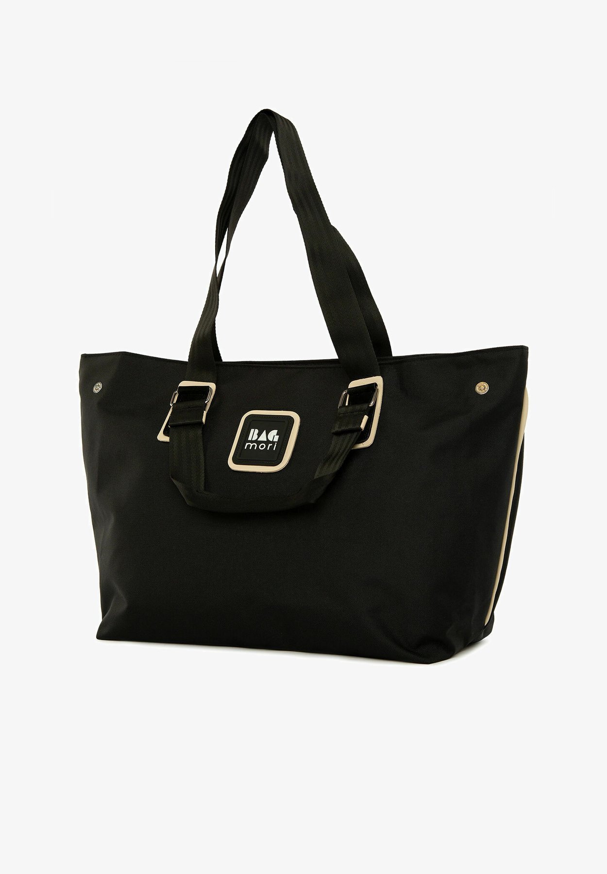 Bagmori Wickeltasche mit doppelten Tragegurten - Babywickeltasche - schwarz