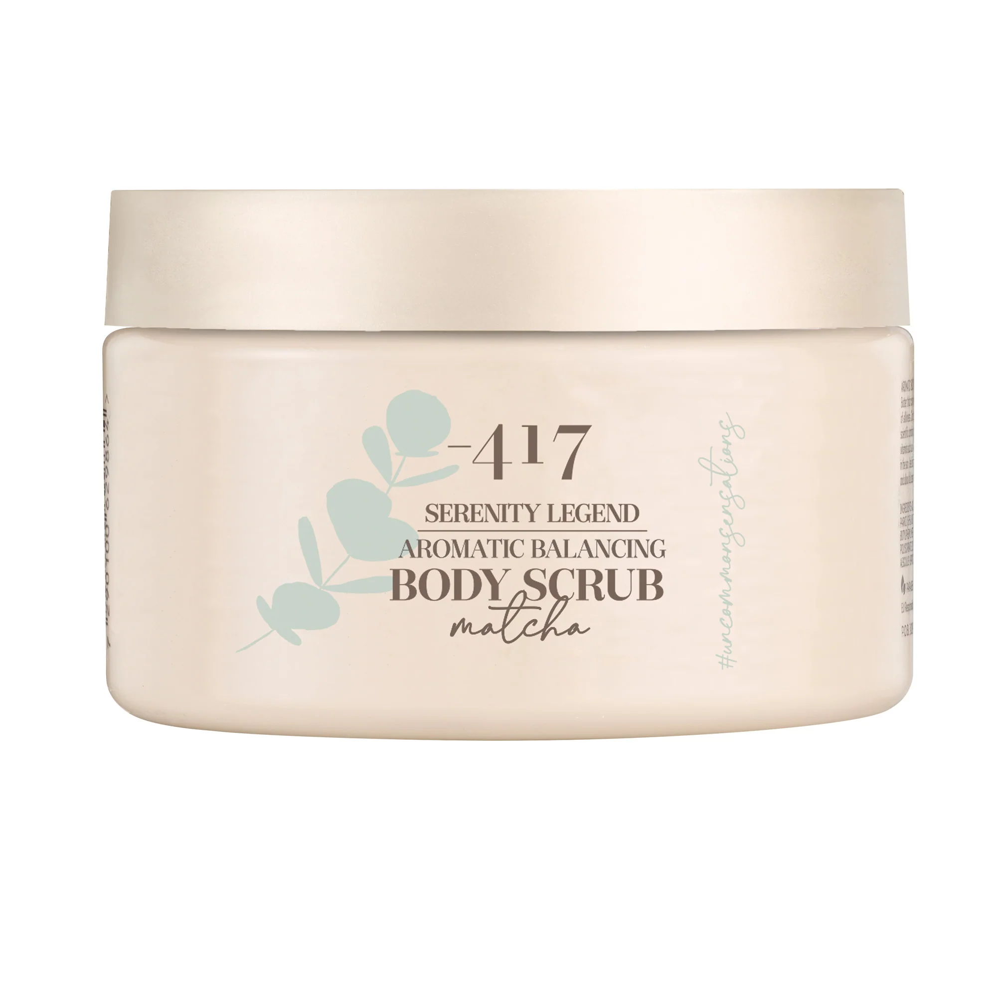 Serenity Legend Aromatic Balancing Body Scrub Matcha - Esfoliante