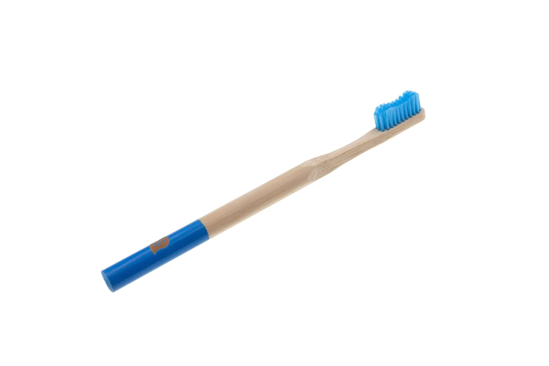 Life Dental Szczoteczka do zębów Bambusowa Niebieska Soft