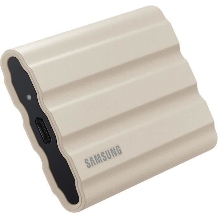SSD externo SAMSUNG T7 Shield bege 2 TB MU-PE2T0K/EU