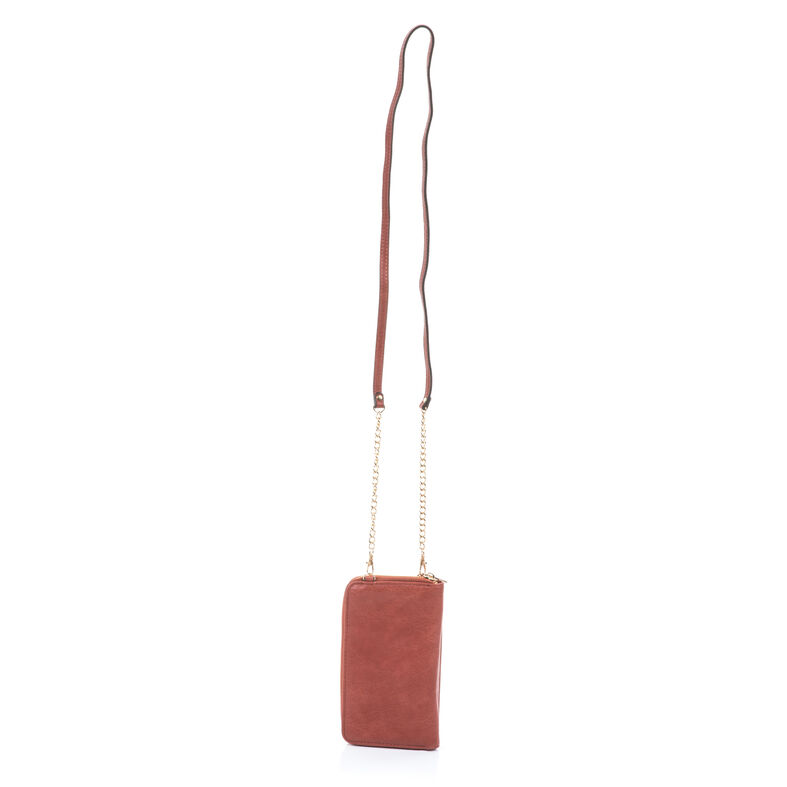 Orange crossbody-taske til kvinder