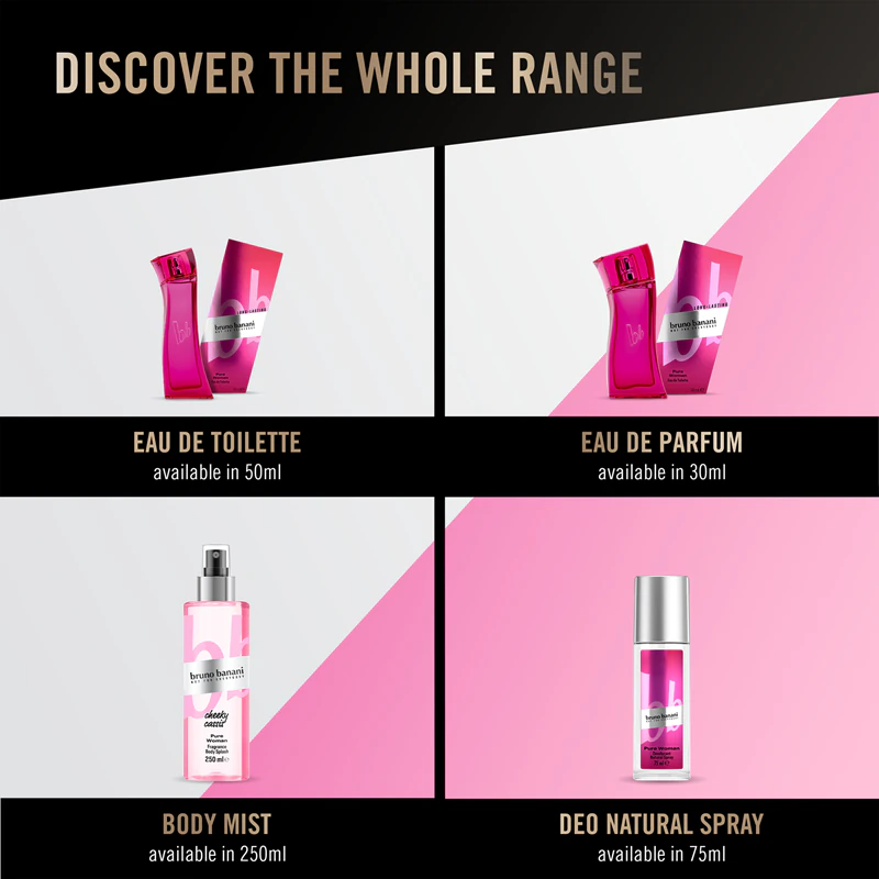Bruno Banani Pure Woman Eau de Toilette für Damen