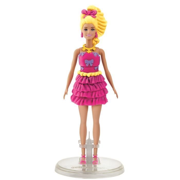Set de plastilina Play-Doh Barbie con encaje y lazos