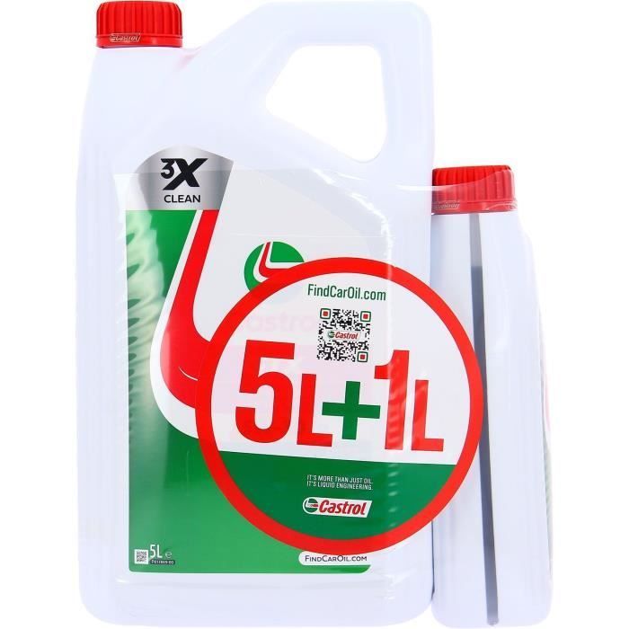 Aceite de motor - CASTROL GTX - 5W-30 C4 - 5L+1L - Oferta especial