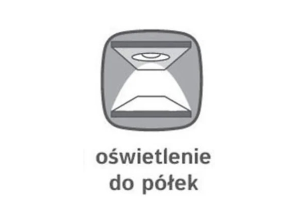 Oświetlenie LED Zenda do witryny REG2D1S opcja dodatkowa