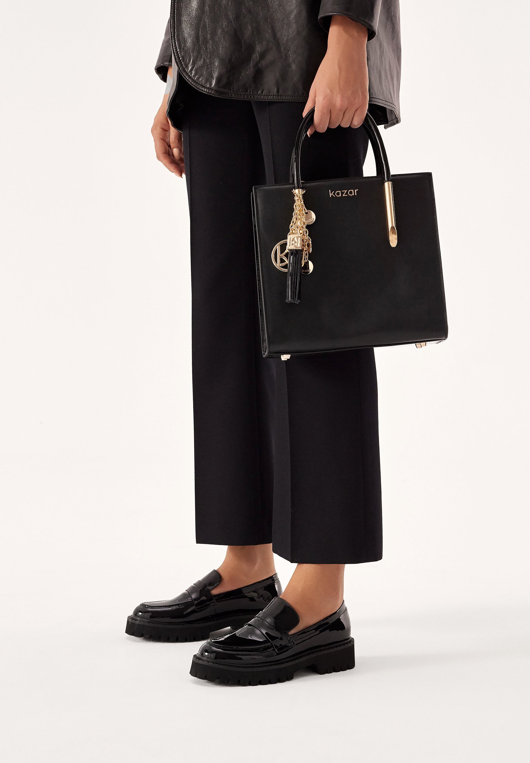 Kazar ESSEN - Instappers - zwart