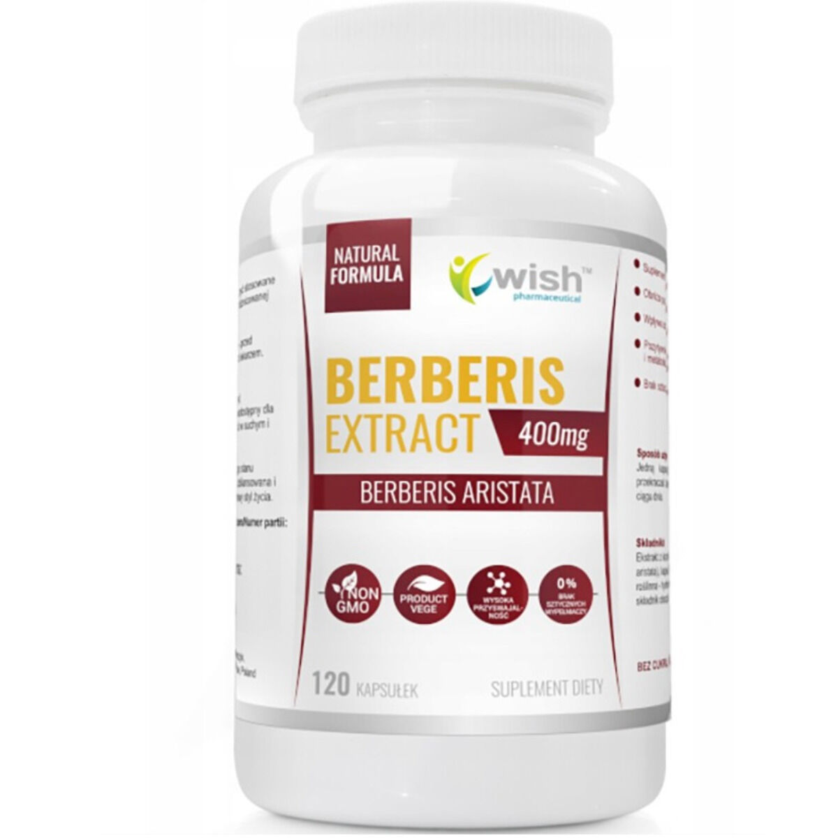 Wish Berberis Extract 5:1 400 mg