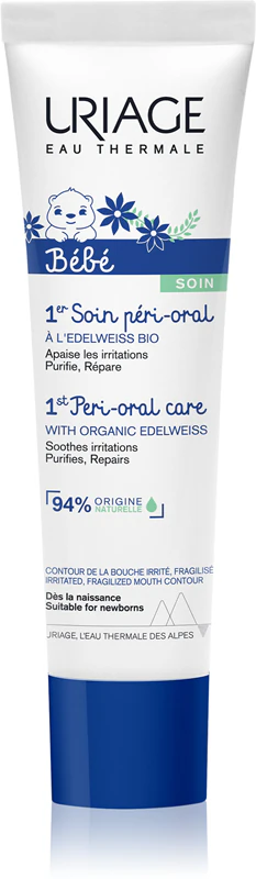 Uriage Bébé 1st Peri-Oral Care regenererende crème voor geïrriteerde mondzones