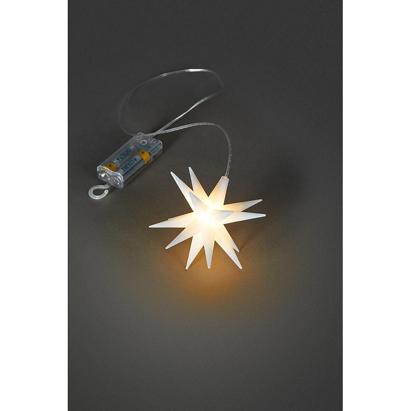 Hjemmedekorasjon 3D-stjerne med LED-lys