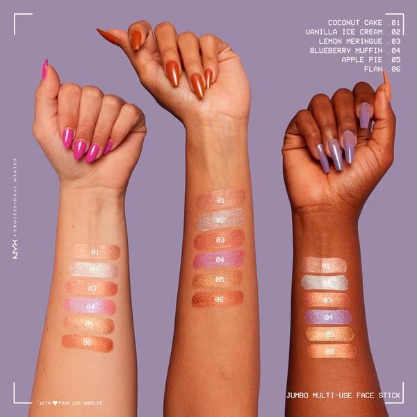 NYX Professional Makeup 05 Apple Pie šviesinimo priemonė „Jumbo Stick“ 2,7 g