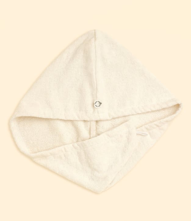 Serviette cheveux en coton bio