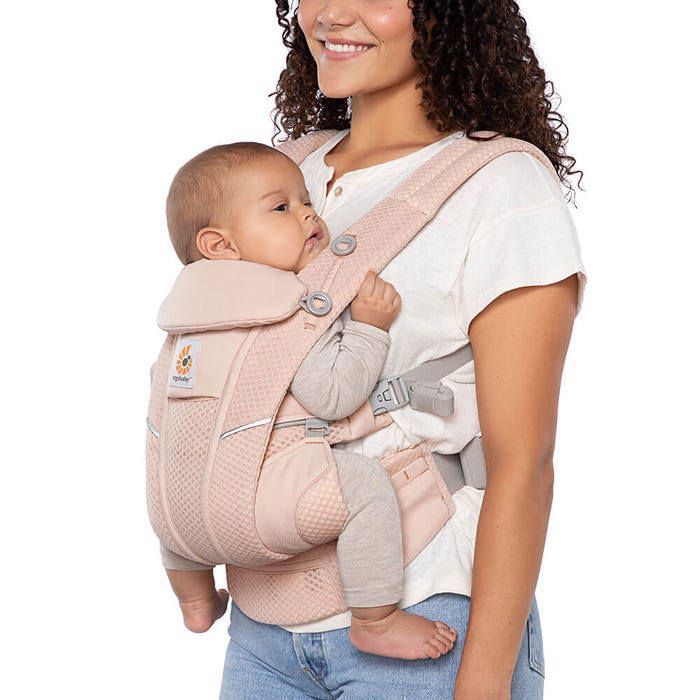 Porte-bébé Ergobaby Omni Breeze - SoftFlex Mesh : Quartz Rose