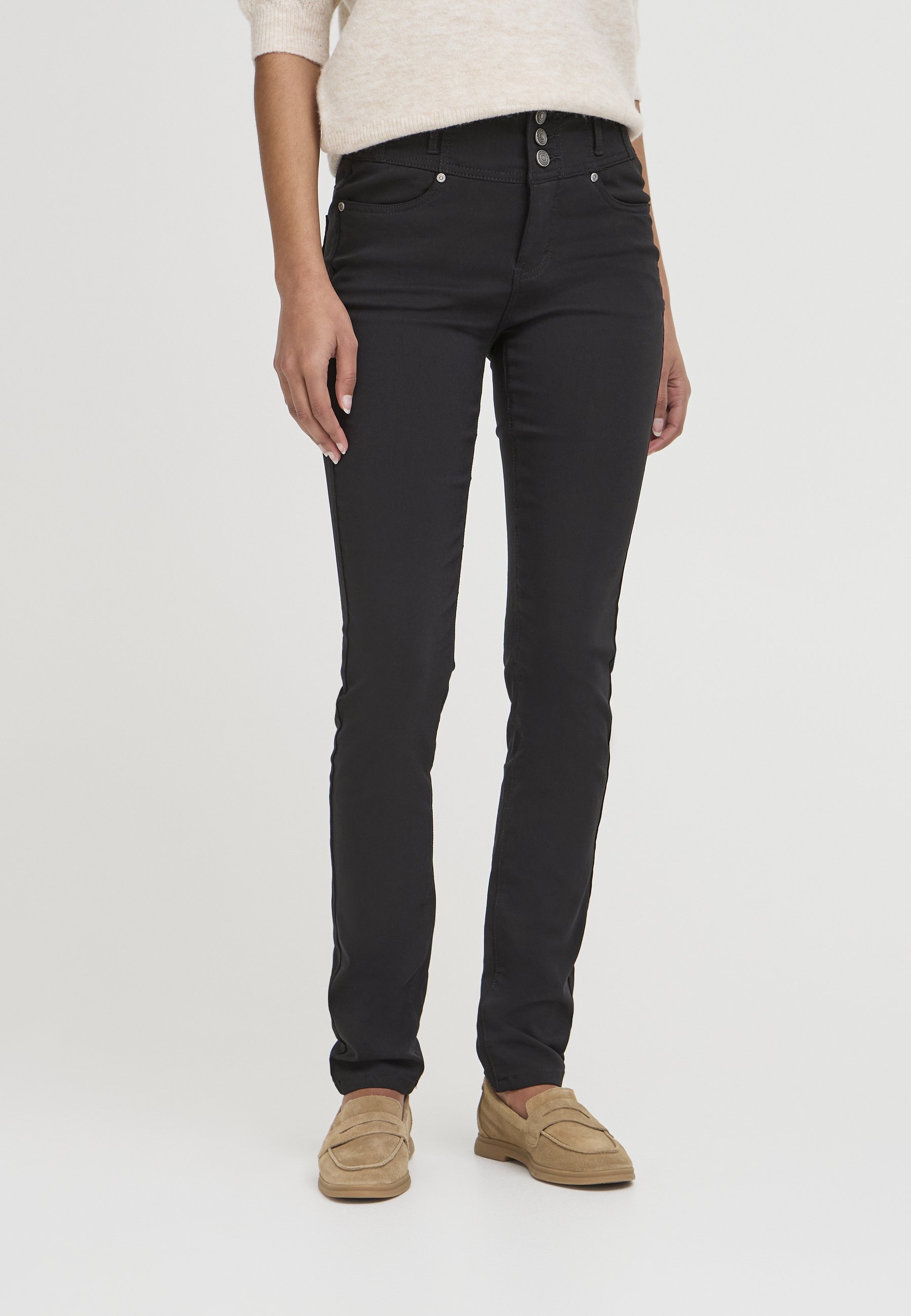 Fransa FRZalin - Jeans Skinny Fit - neri