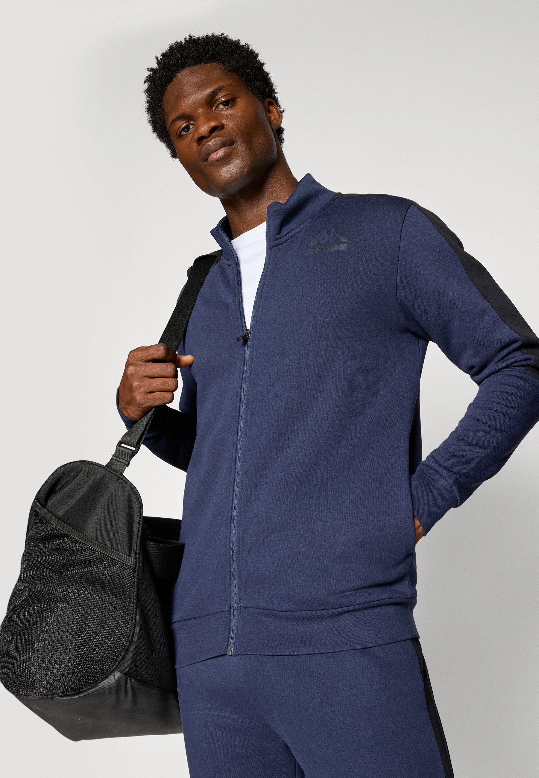 Kappa trainingspak - marineblauw/zwart