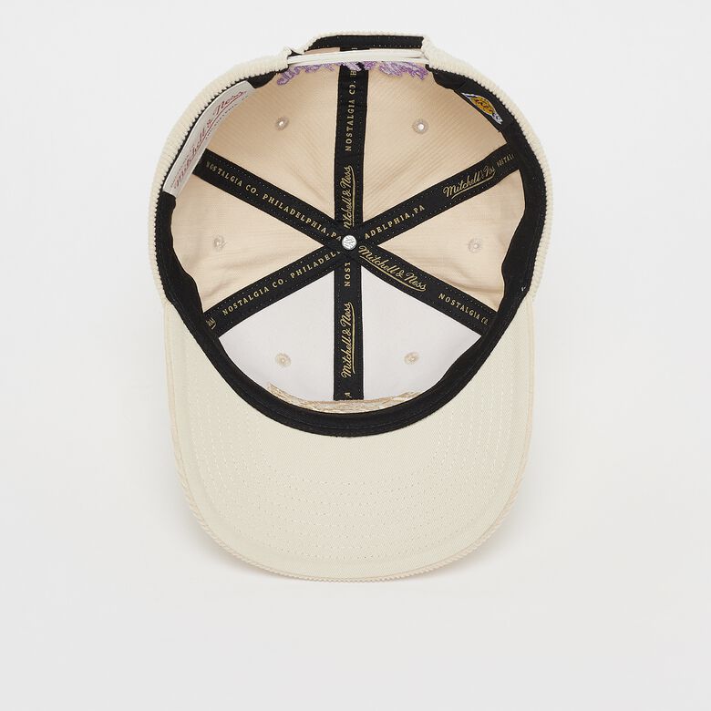 6-Panel-Cap mit hohem Rand, Cord, NBA Los Angeles Lakers