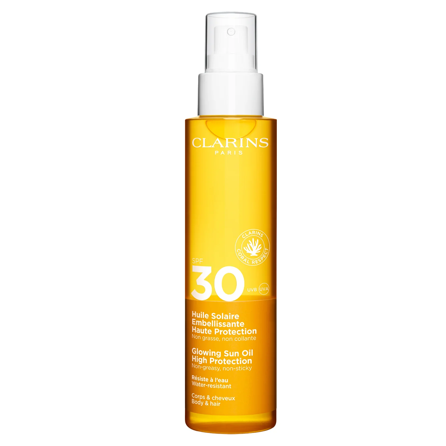 Sole Huile Solaire Embellissante Haute Protection SPF30 - Olio solare corpo alta prot., Spray solare corpo alta prot.