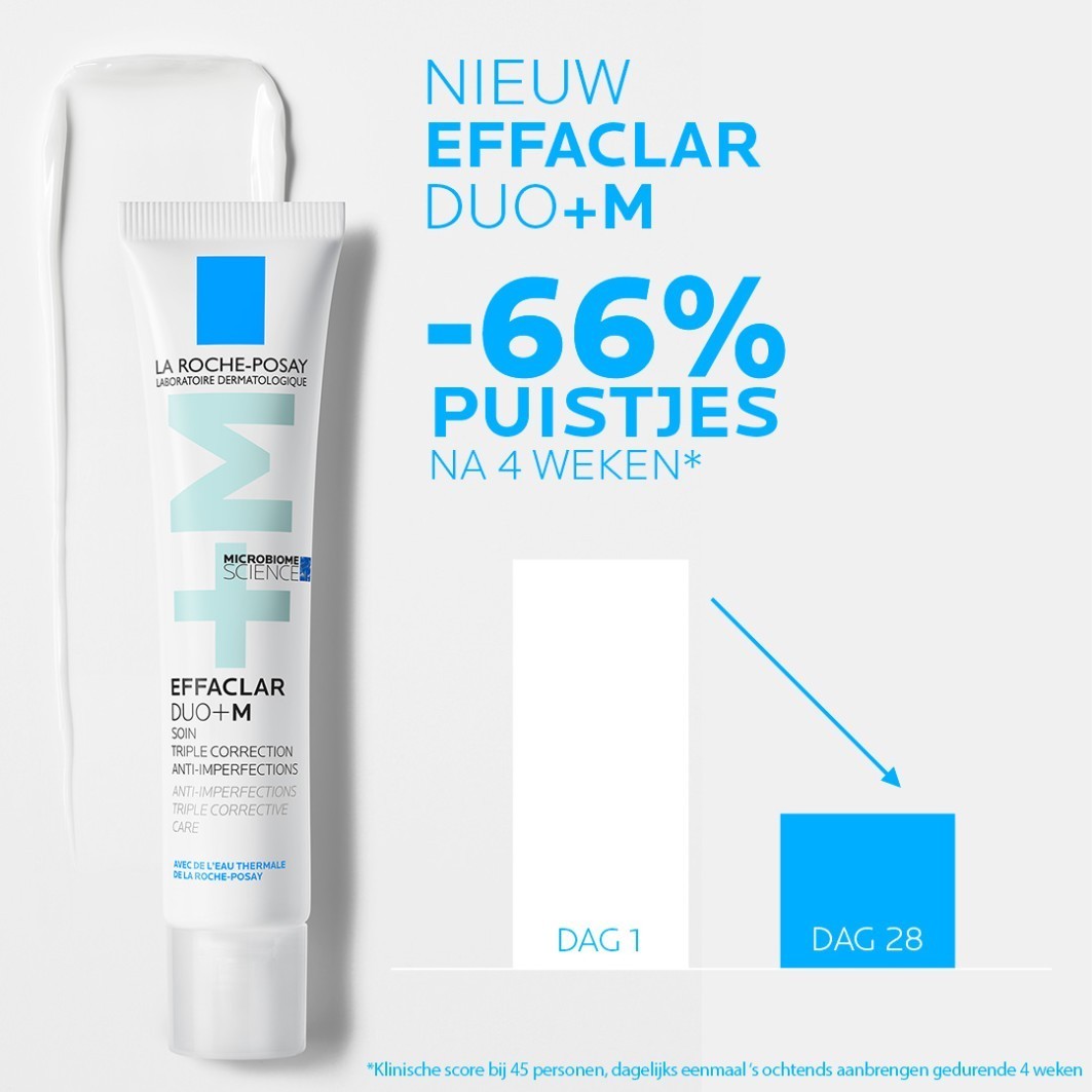 La Roche-Posay Effaclar DUO+ M veido kremas – 40 ml