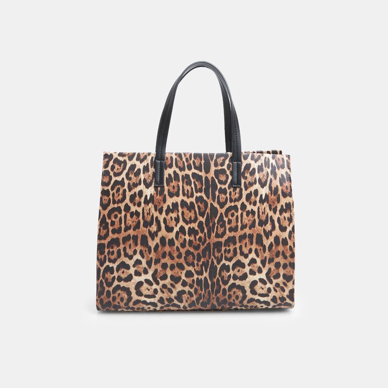 Shopper da donna con zip i tracolla