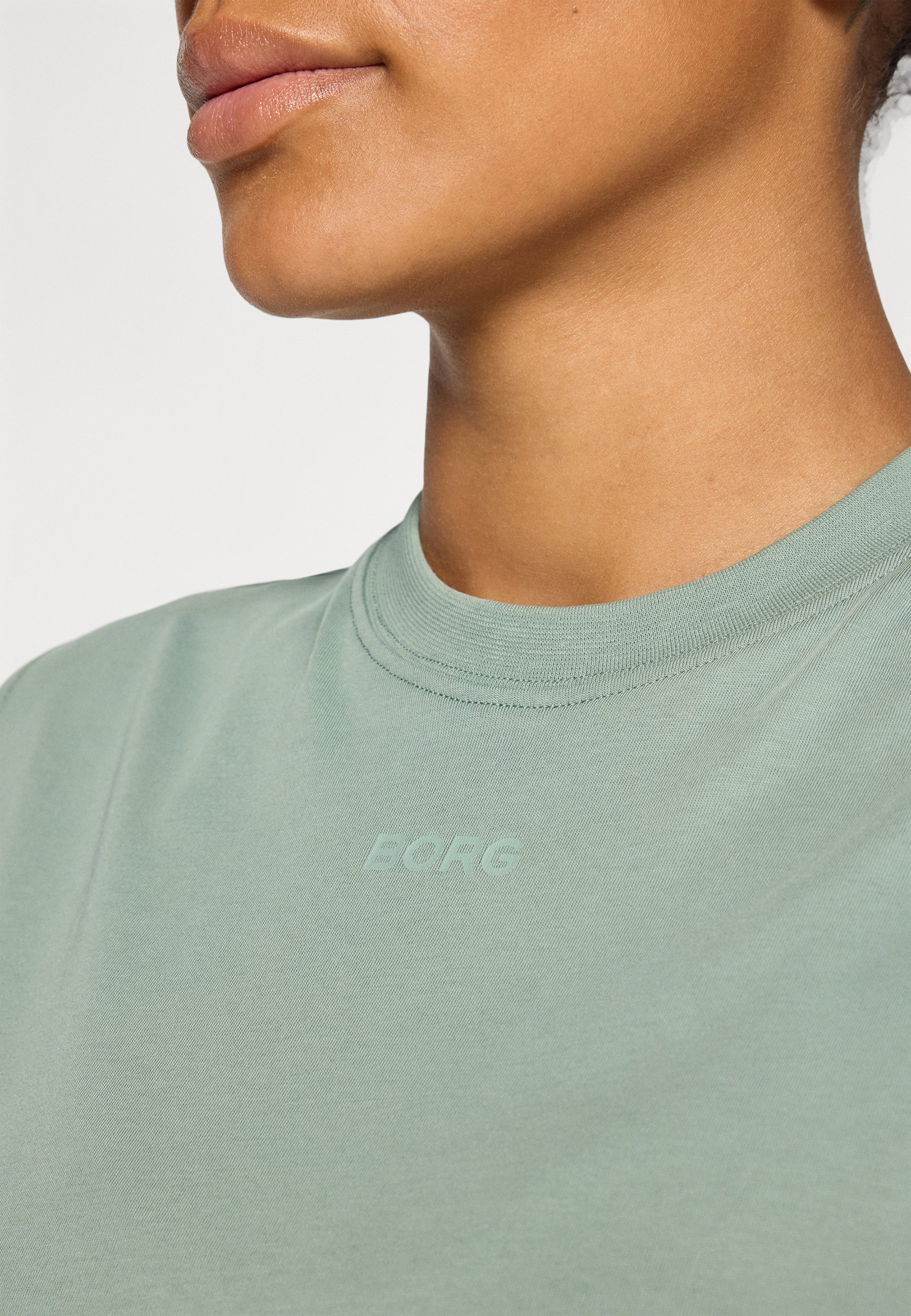 Björn Borg cropped tanktop - Top - lichtgroen