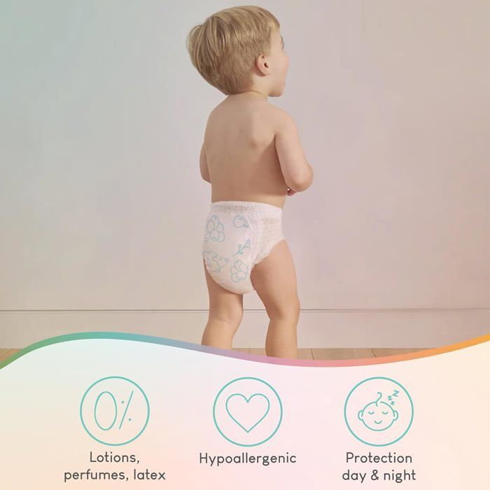 Pillo luierbroekjes maat 6 - Pak van 92 broekjes, 4 pakken van 23 babyluierbroekjes maat 6 - XL (13-18 kg) - Babyluier