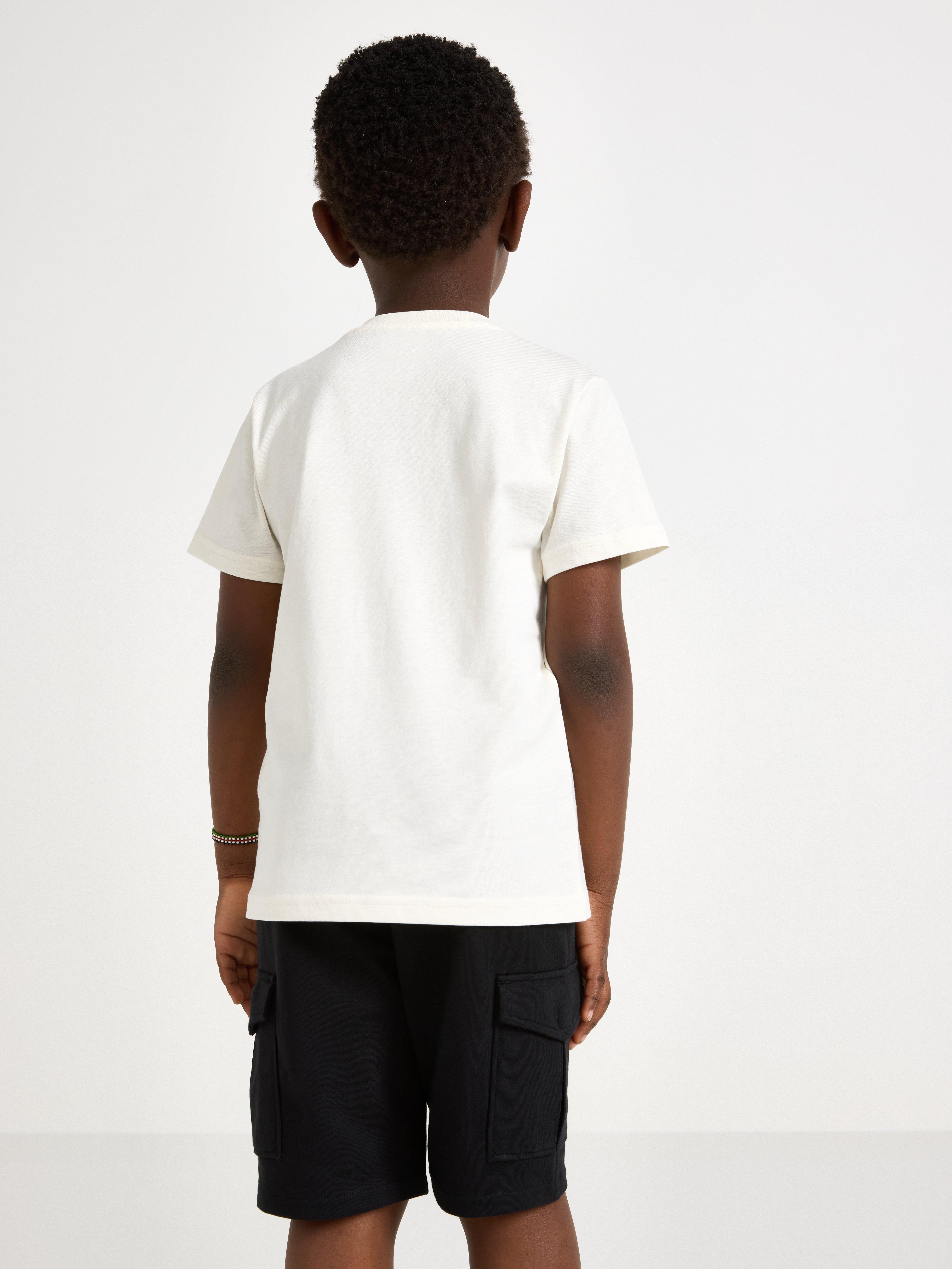 Camiseta Pokémon Branco Claro