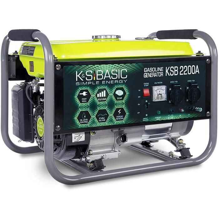 Konner & Sohnen 2200W KSB 2200A benzinegenerator