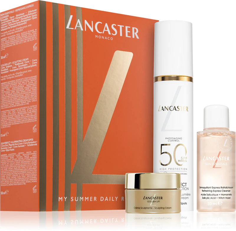 Lancaster Skin & Sun Dagelijkse Routine Cadeauset voor een Perfecte Huid