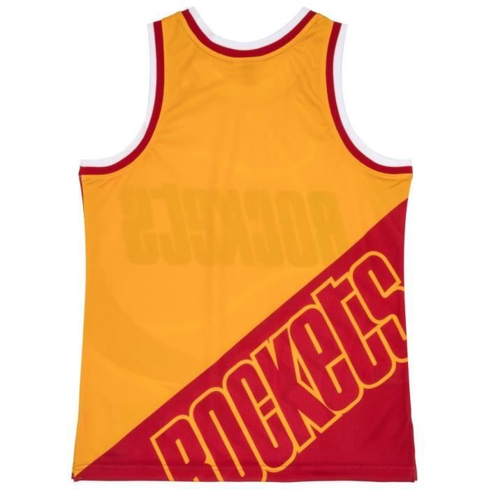 Basketballtrikot – M&N – Big Face 5.0 – Rot – Ärmellos – Atmungsaktiv
