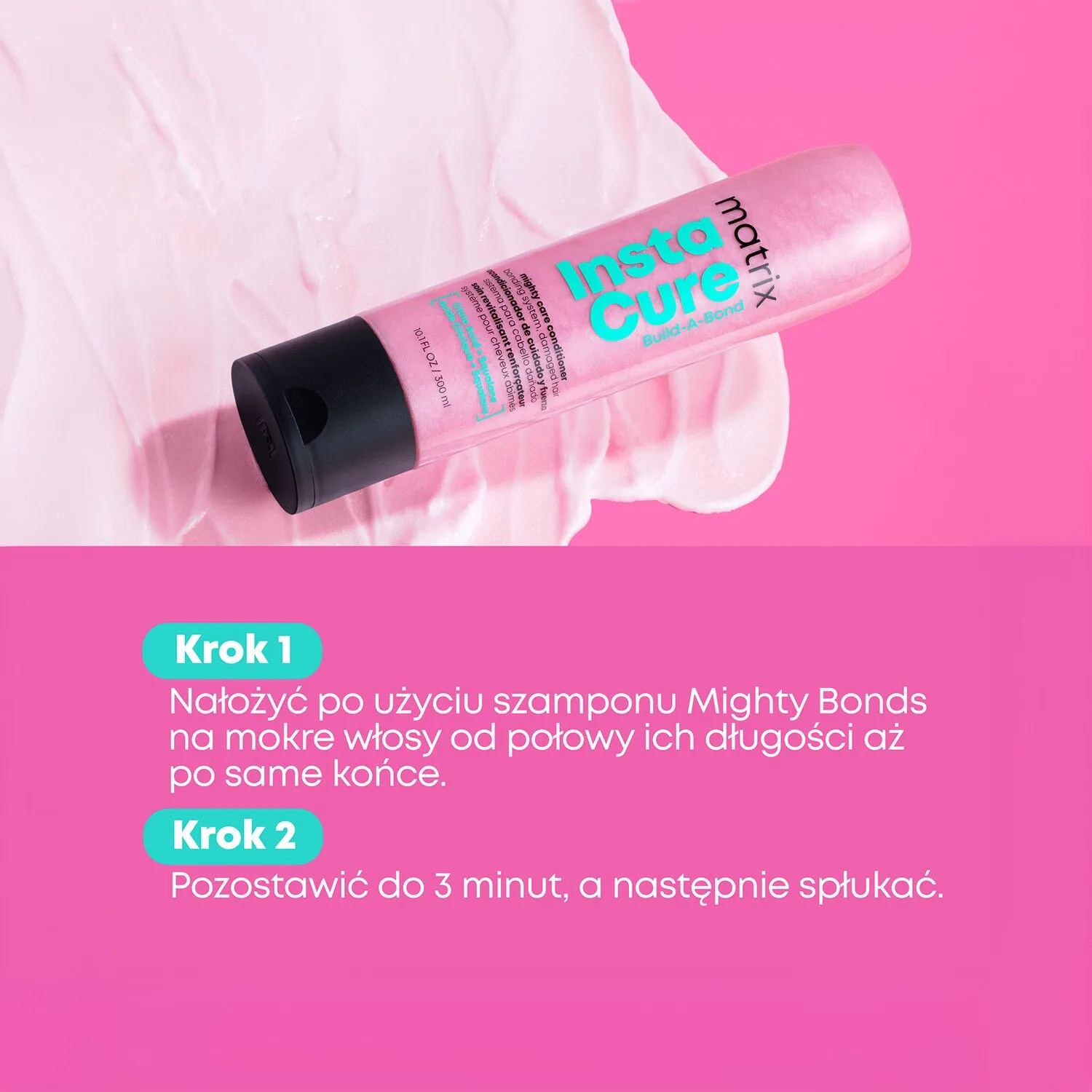 Matrix Instacure Build-A-Bond Odbudowująca odżywka do włosów zniszczonych