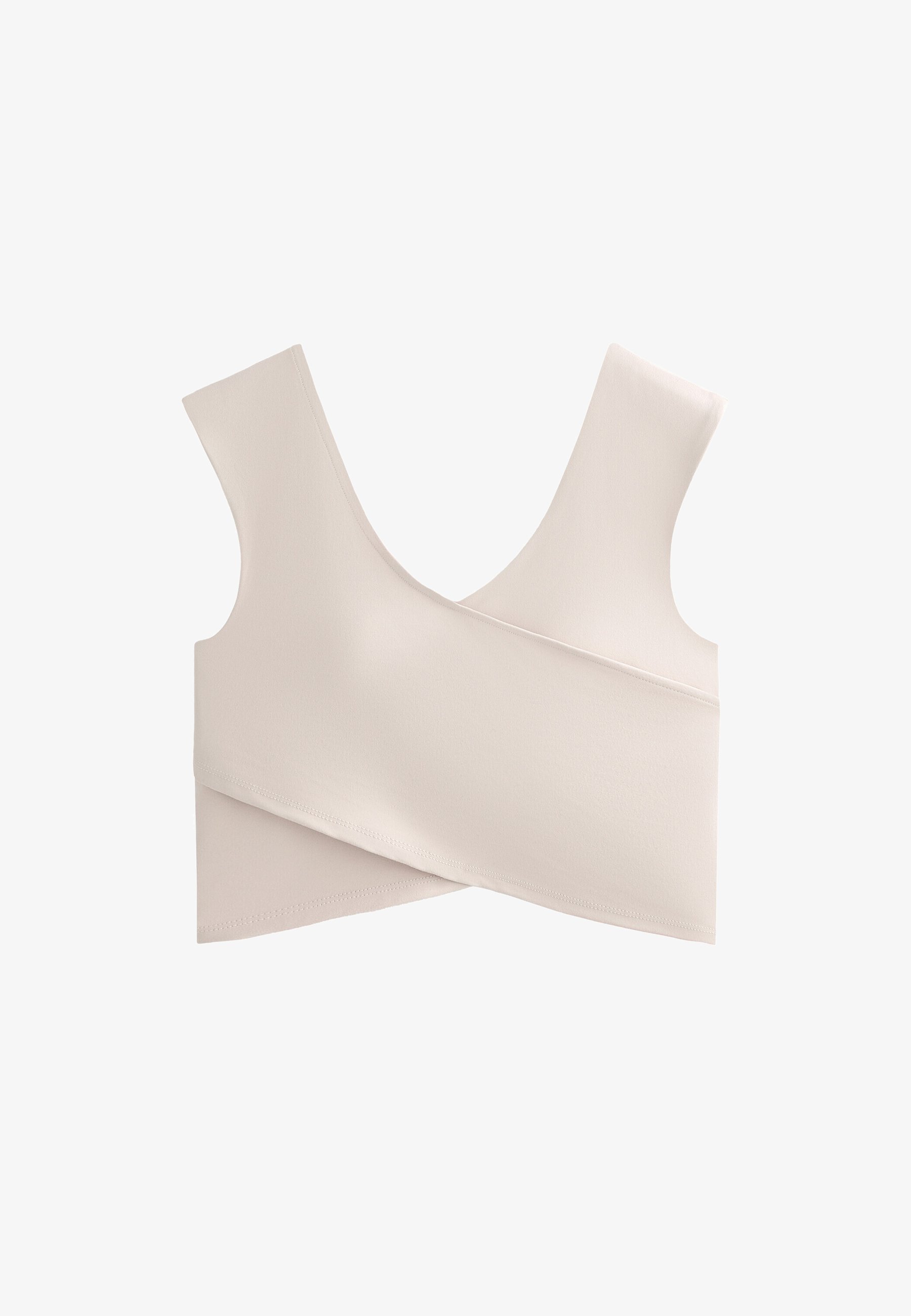 OYSHO COMFORTLUX CROSSOVER - Top - zand