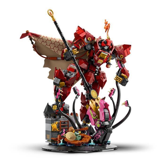 LEGO NINJAGO 71846 Fire Knight Mech - Bouwset voor jongens vanaf 14 jaar - Kai