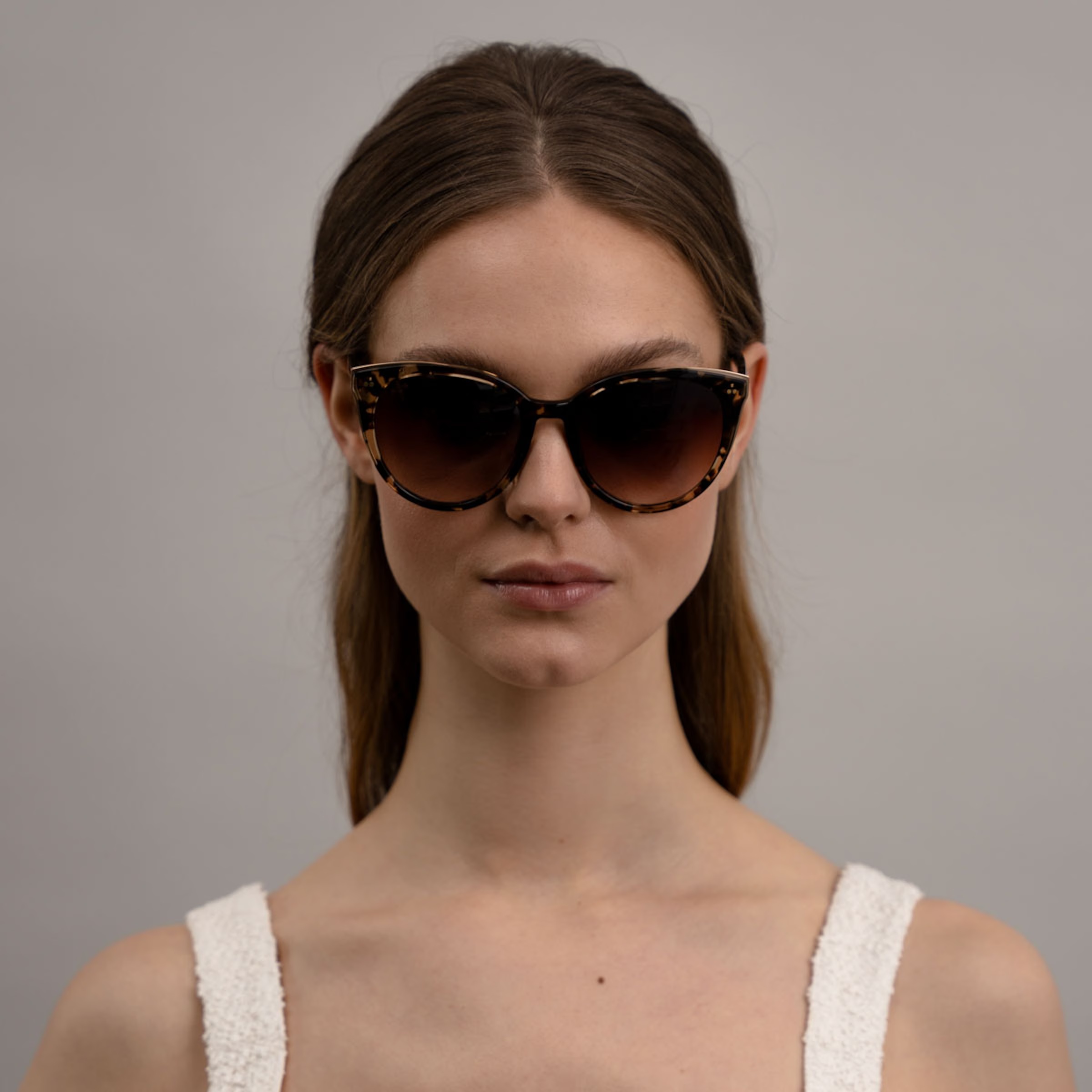 Manhattan Crystal Tortue Brun