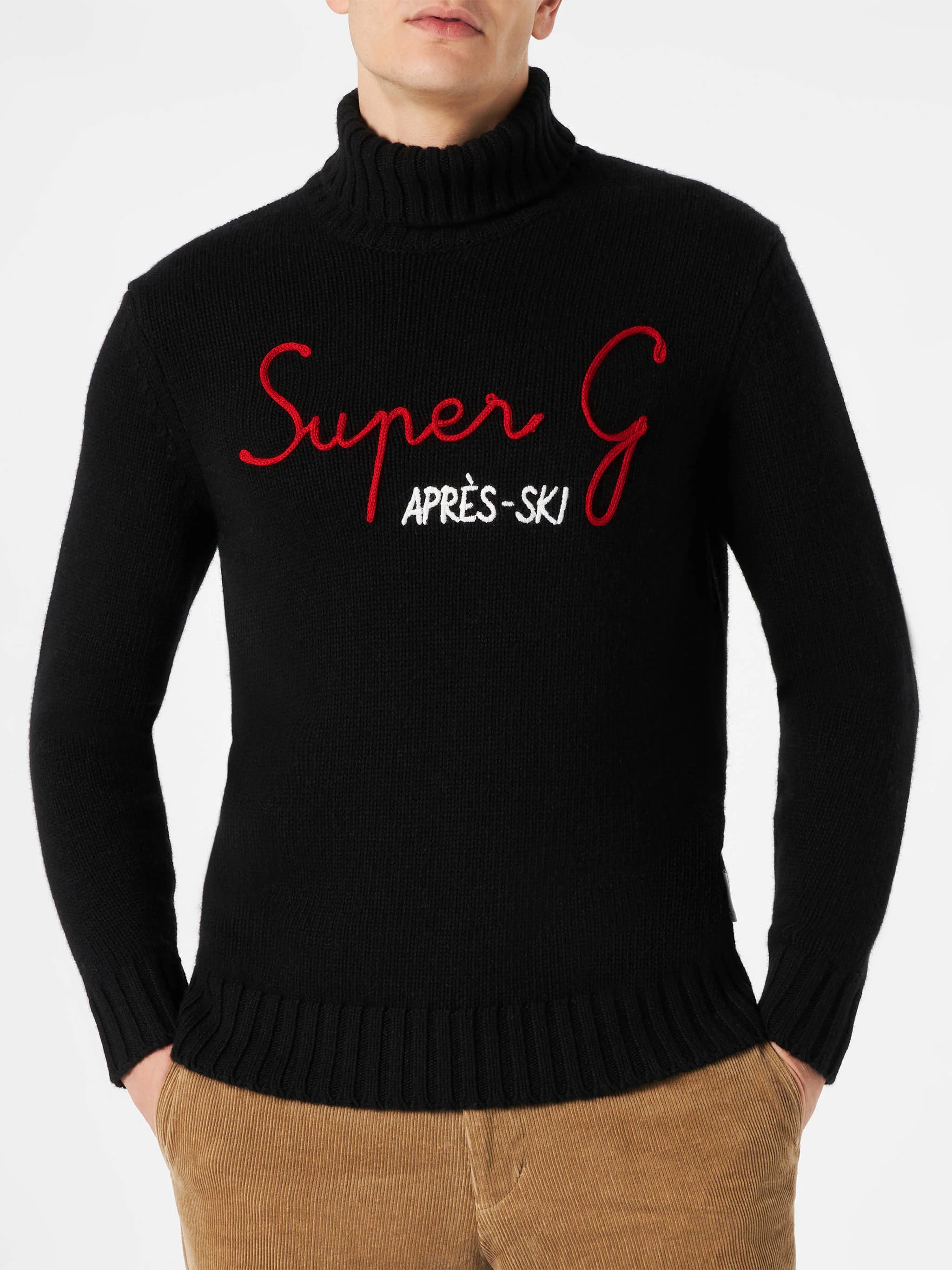 Geborduurde coltrui voor heren van Super G | SUPER G SPEC EDITION