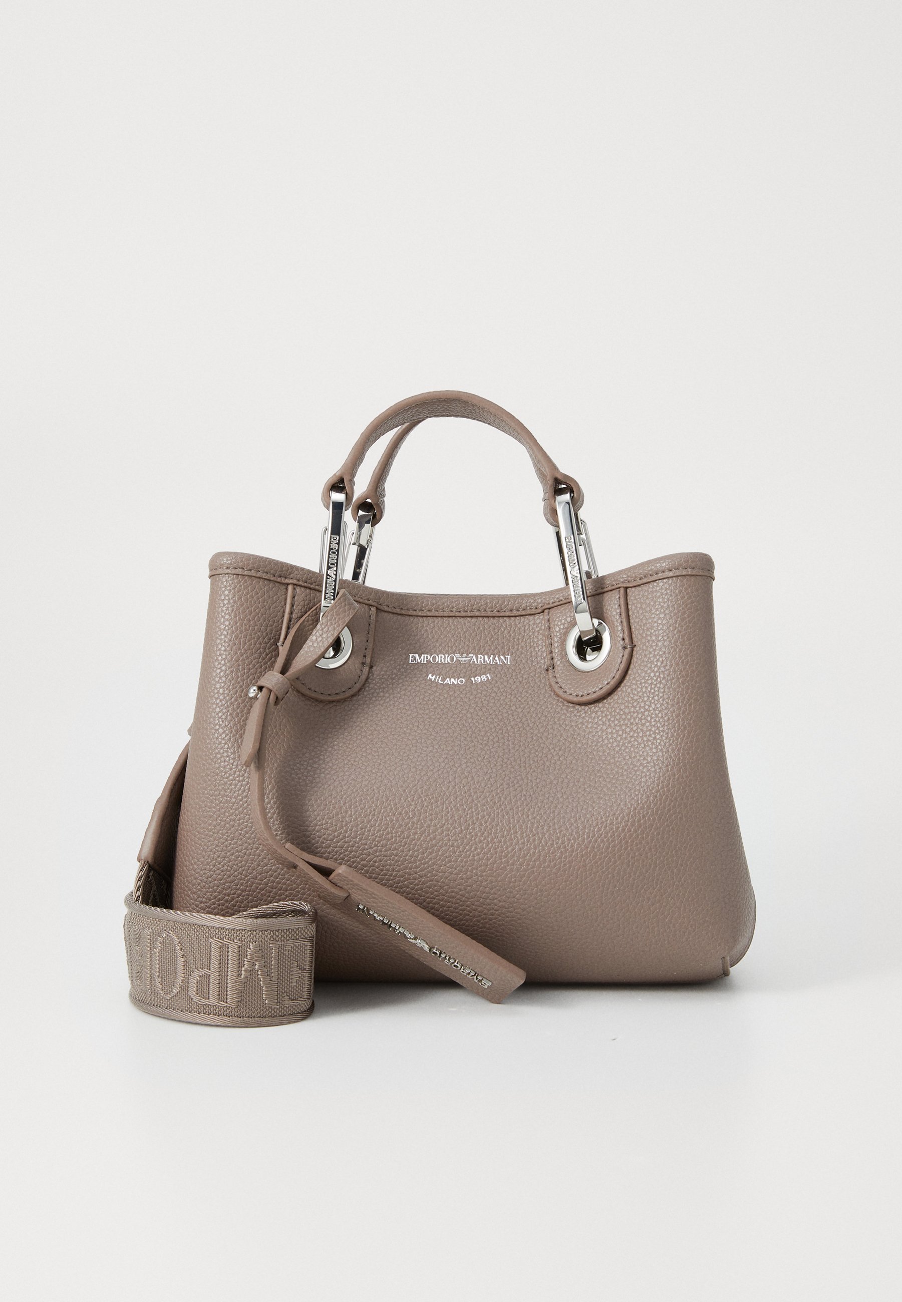 Borsa Emporio Armani - Borsa a mano - tortora