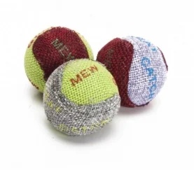 Bolas de juta coloridas CAMON, 3 peças
