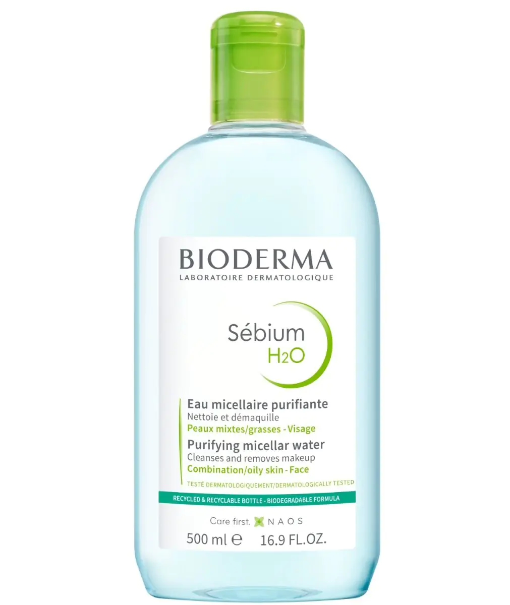 Bioderma Sebium H2O Antybakteryjny płyn do mycia twarzy