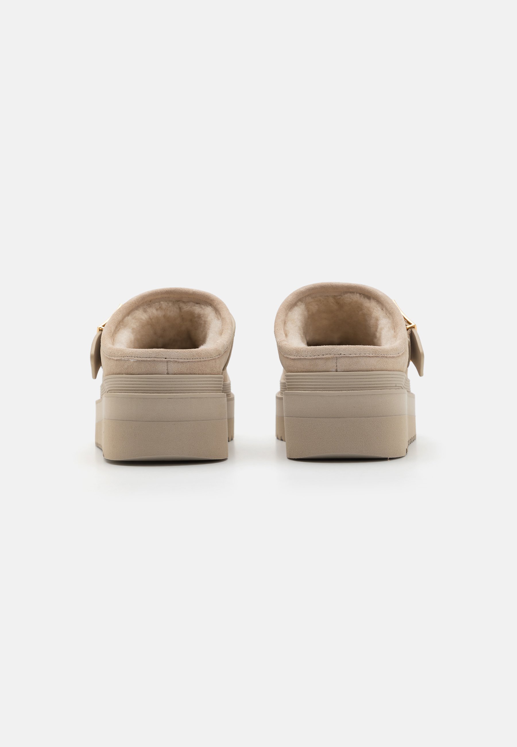 Tory Burch MELLOW PLATFORM MULE - Muiltjes - calcare/goud