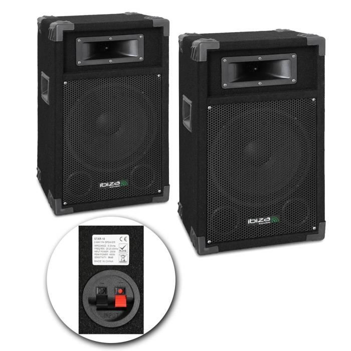Pacchetto DJ500-AX MKII con amplificatore USB Bluetooth e mixer HP DJM150 da 500 W.