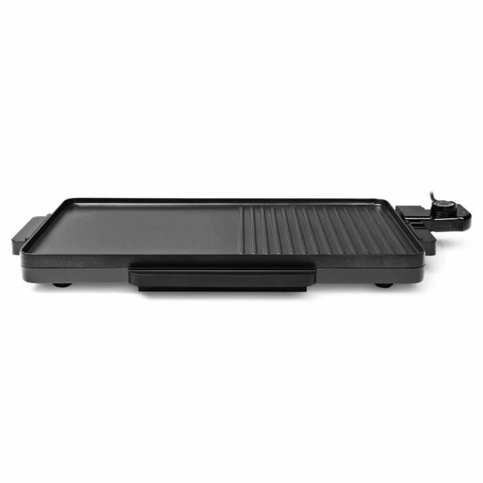 Chapa elétrica 2 em 1 Tristar 2000W 49x27cm preta