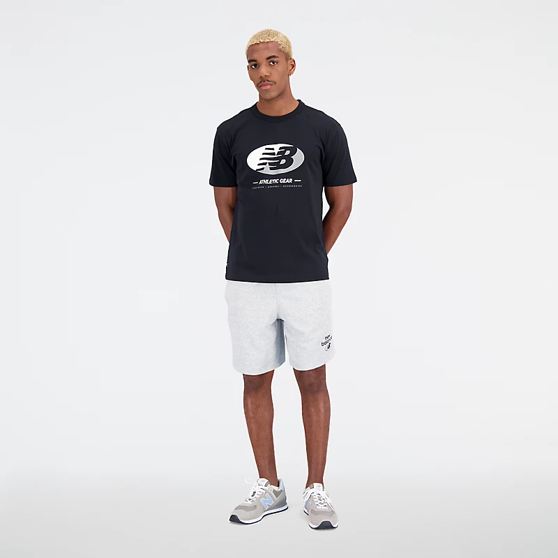 Essentials Reimagined French Terry Herenshorts - ATHLETIC GRAY