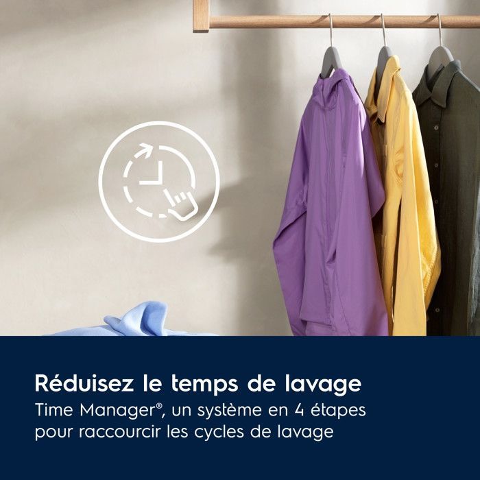 Lave-linge hublot Slim Pose-libre PerfectCare 600 6 kg ELECTROLUX EW6S1064NA Classe A