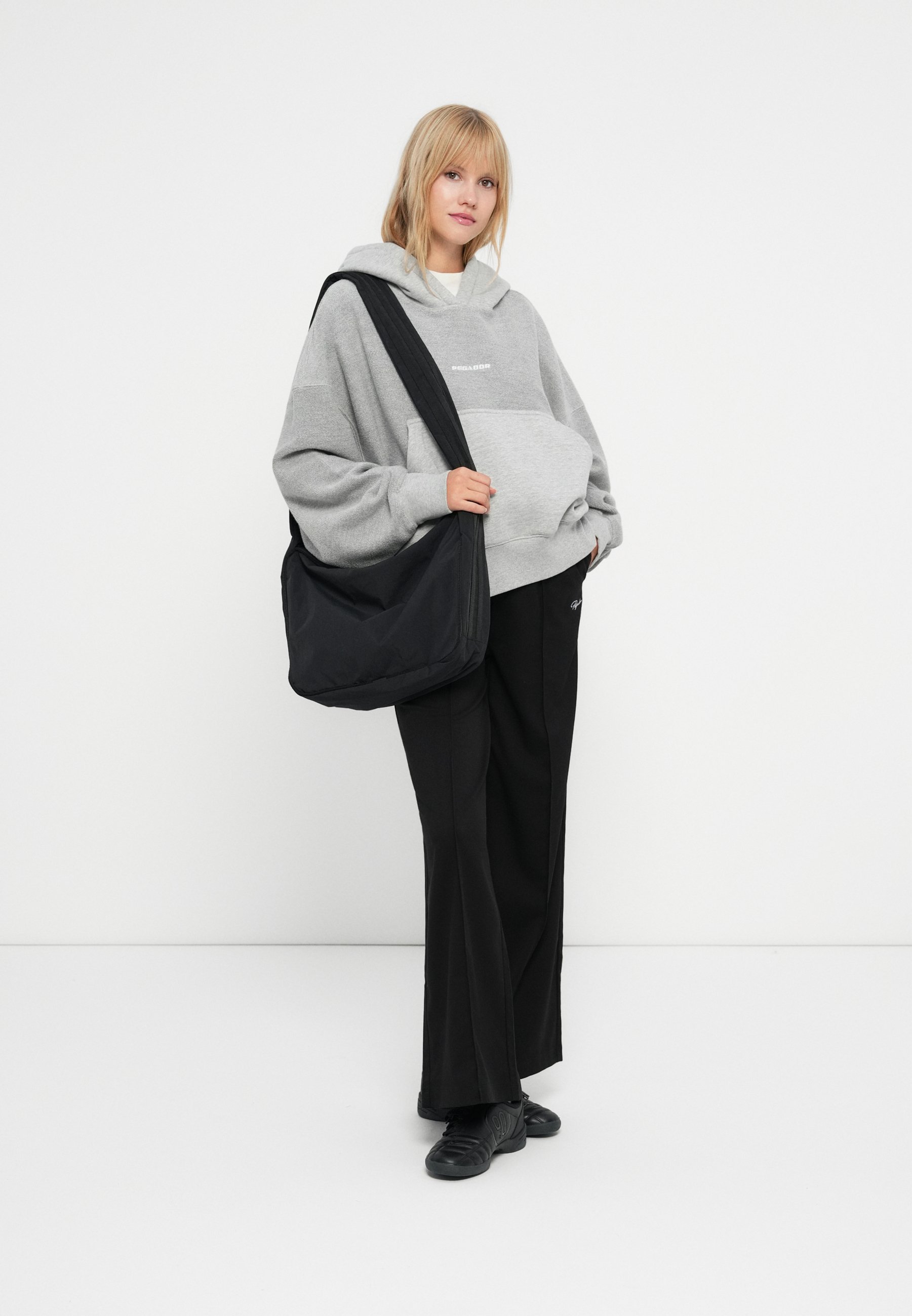 Pegador ESTELA OVERSIZED INSIDE-OUT - Hoodie - gemêleerd grijs