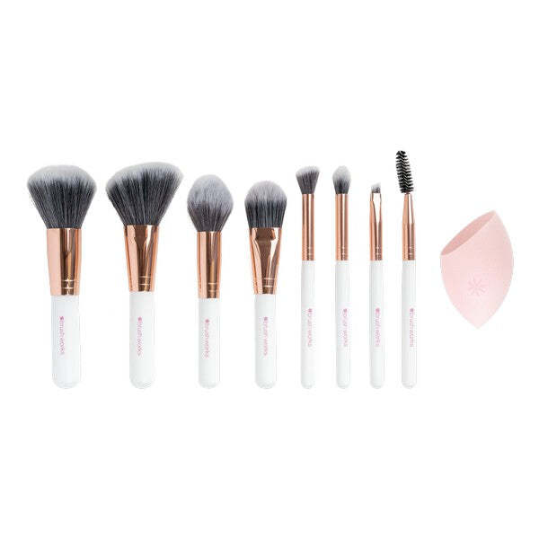 Exkluzivní sada štětců a houbiček na make-up Brushworks