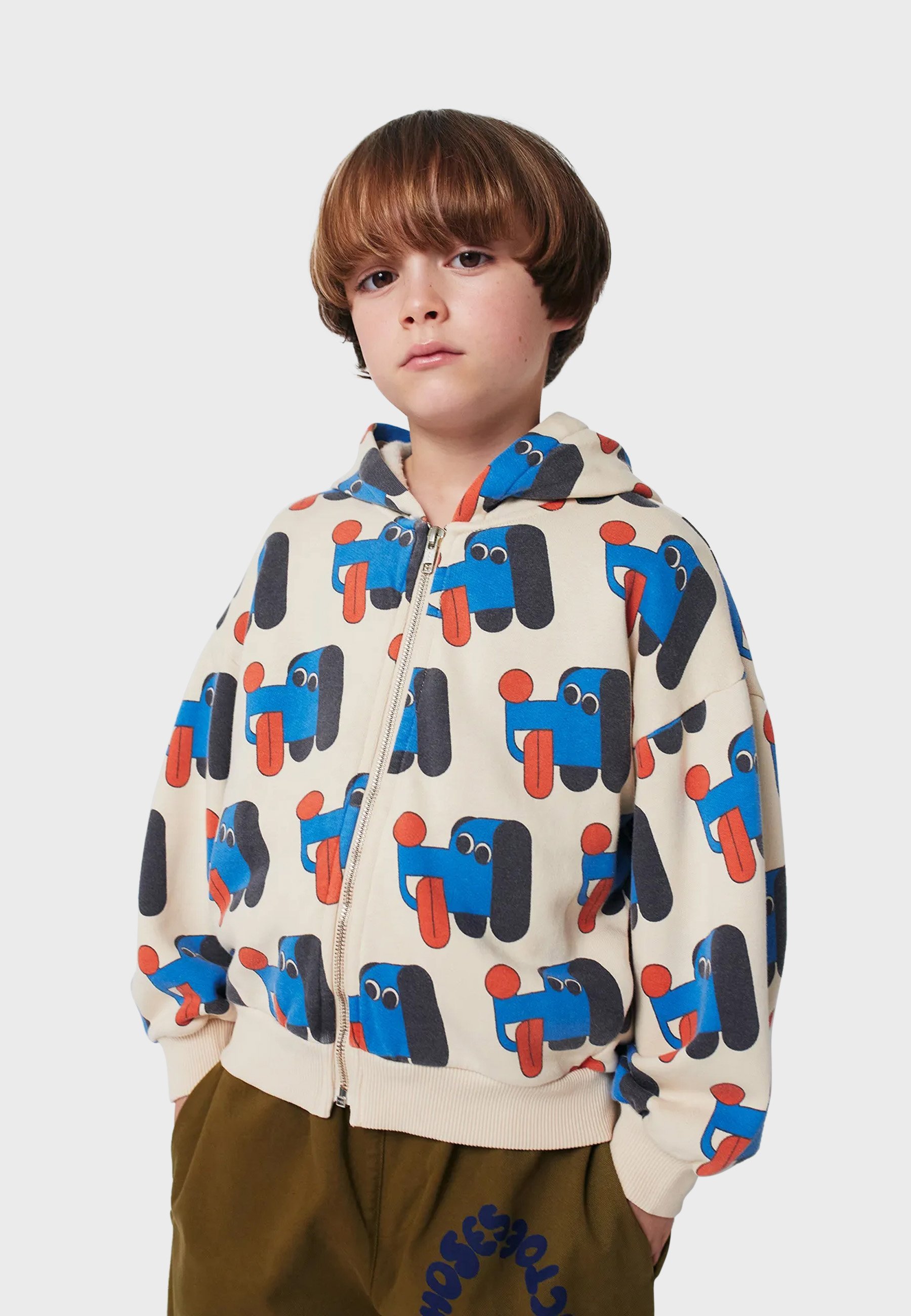 Bluza rozpinana Bobo Choses - beżowa
