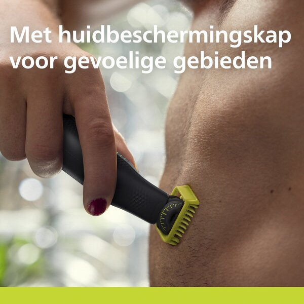 Philips OneBlade Pro 360 Face+Body QP6507/23 prirezovalnik, brivnik in oblikovalnik<br>črna